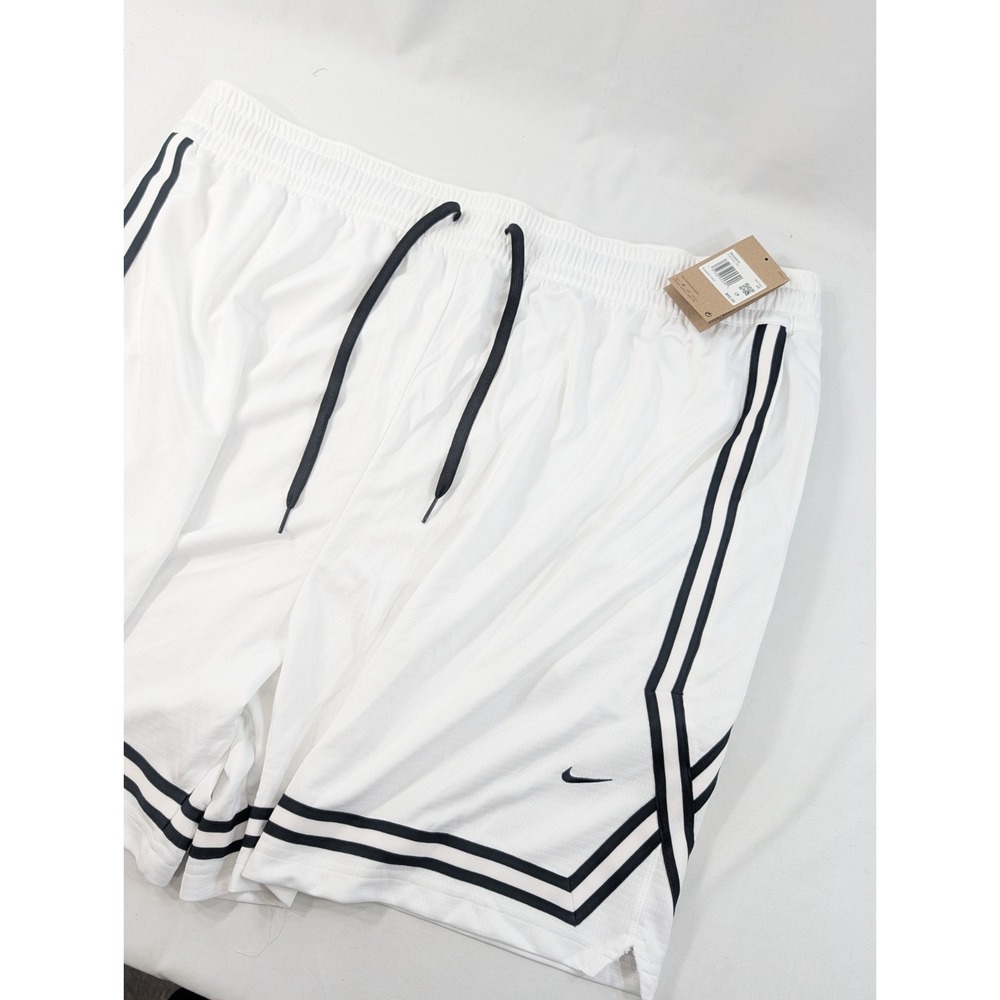 Nike Shorts Women's 4XL White Basketball Fly Crossover New Standard Fit 7" Insea
